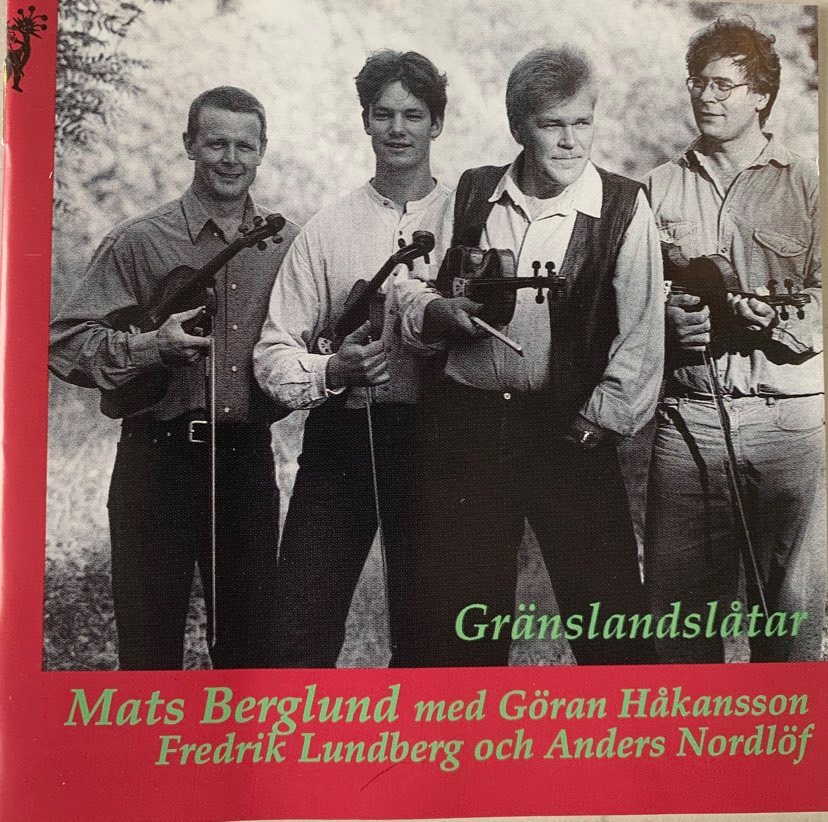 Gränslandslåtar - Mats Berglund, Göran Håkansson, Fredrik Lundberg och Anders Nordlöf.